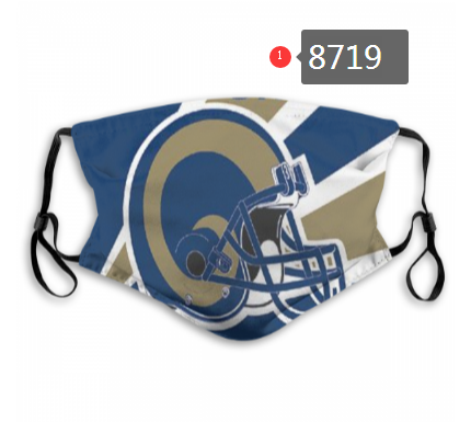 NFL 2020 Los Angeles Rams Dust mask with filter